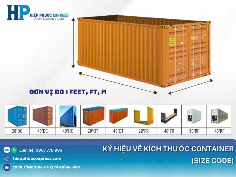 ky hieu kich thuoc cua container size code