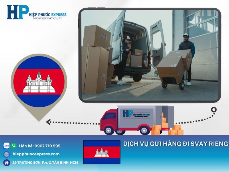 van chuyen hang hoa di svay rieng