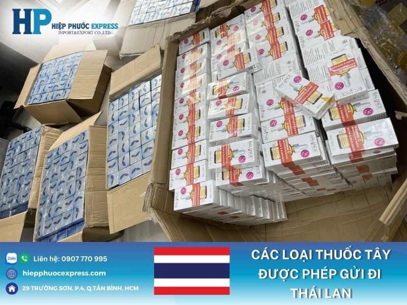 cac loai thuoc tay duoc phep gui sang thai lan