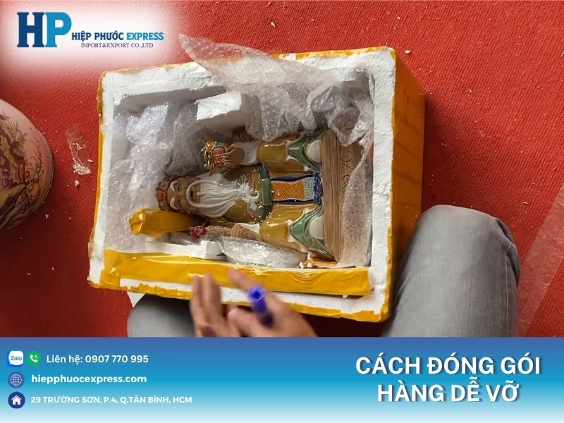 cach dong goi hang hoa de vo