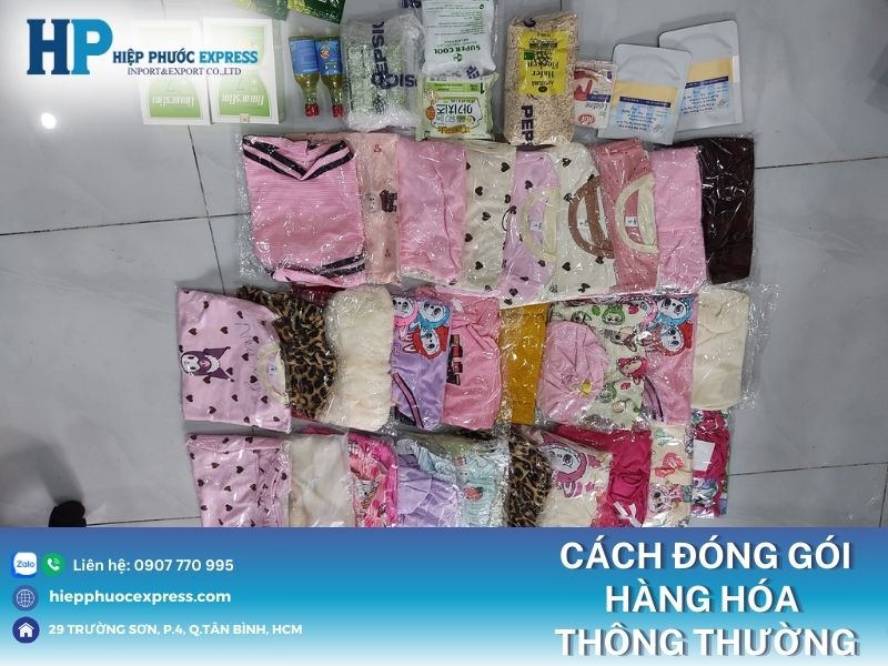 cach dong goi hang hoa thong thuong