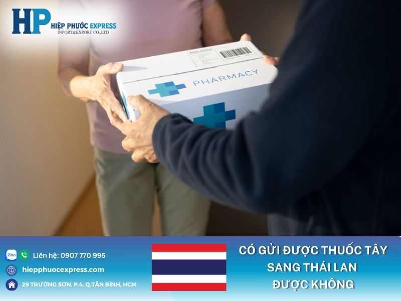gui thuoc tay di thai lan co duoc khong