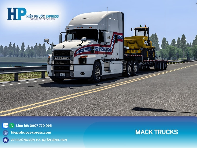 Xe Container Mack Trucks