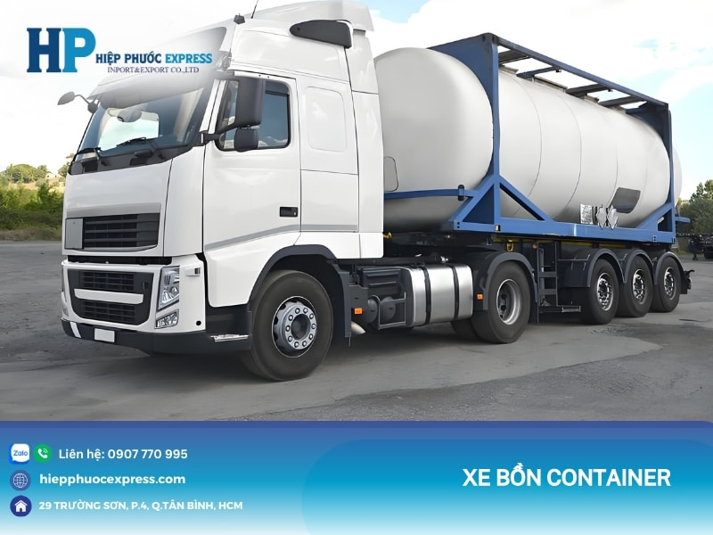 Xe container bồn