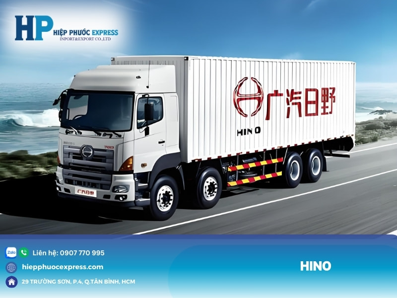 Xe container Hino