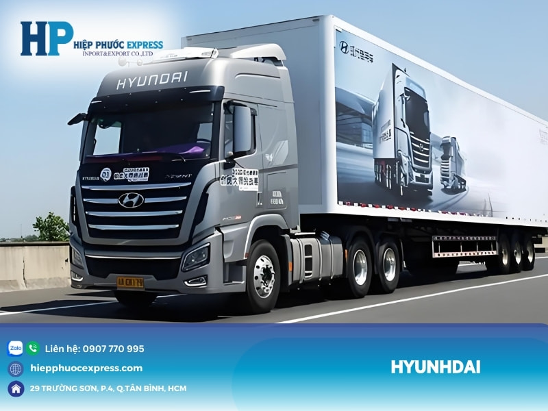 Xe container Hyundai