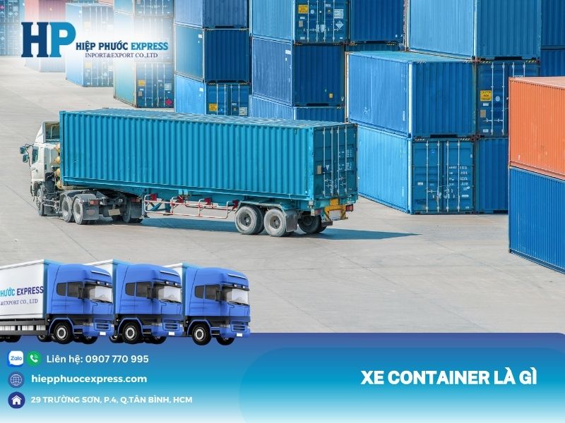 Xe container là gì