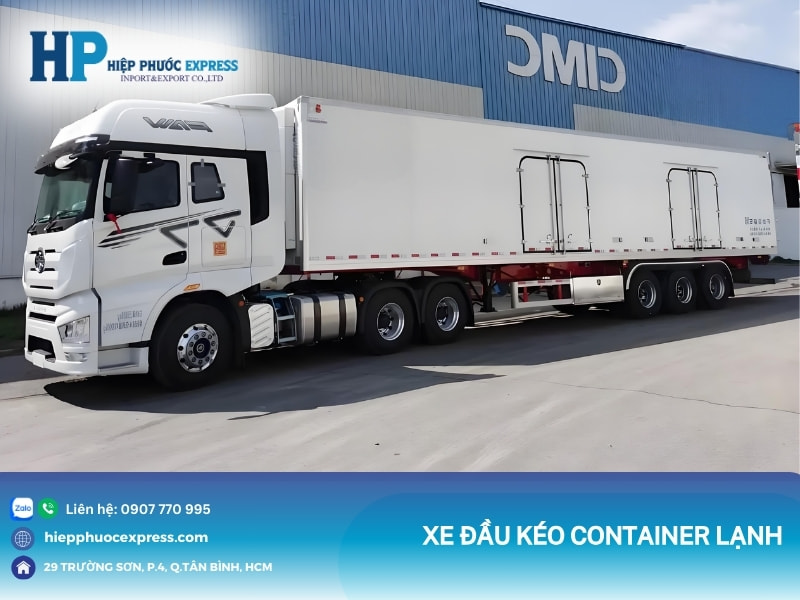 Xe container lạnh