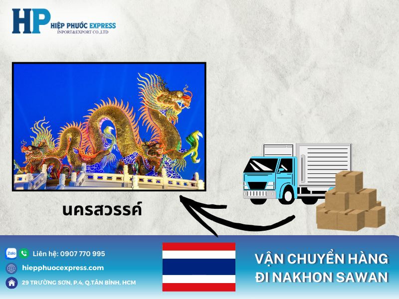 Van chuyen hang di Nakhon Sawan