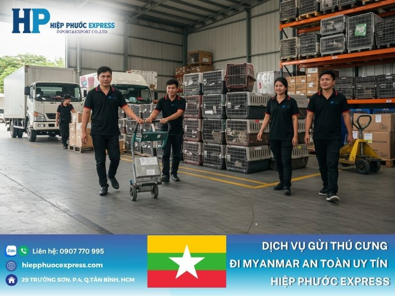 Công ty vận chuyển pet an toàn và uy tín Hiệp Phước Express