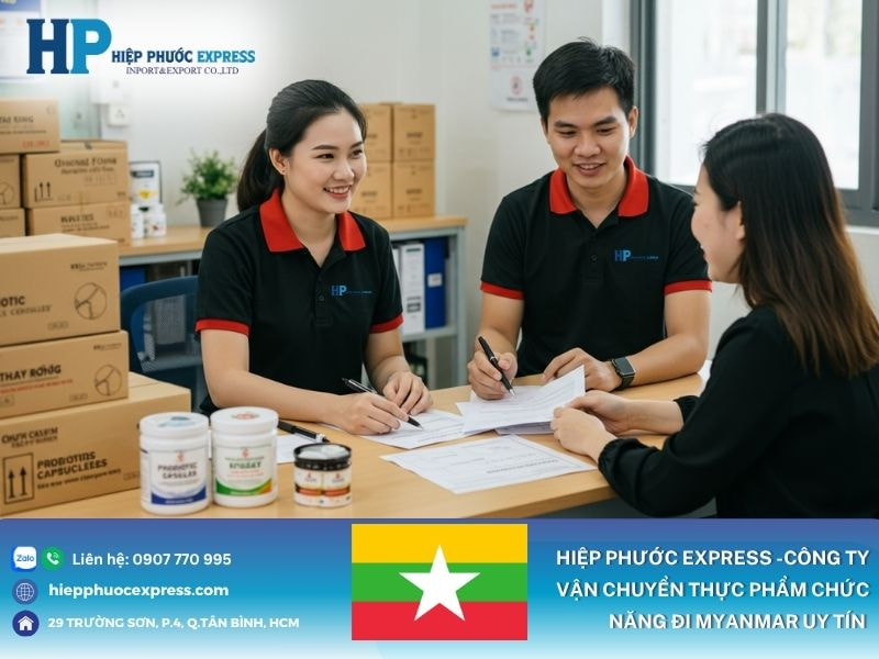 Hiệp Phước Express công ty vận chuyển thực phẩm chức năng uy tín tại TPHCM