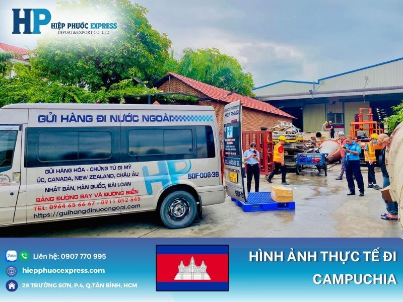 Vận chuyển hàng từ người dùng sang Campuchia