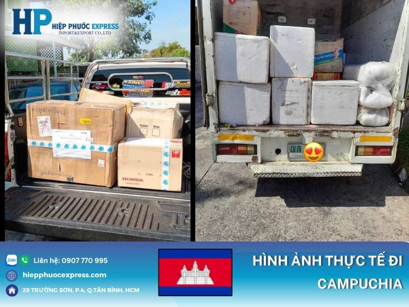 Vận chuyển nhiều loại hàng to nhỏ khác nhau