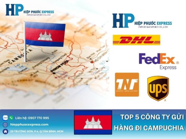 Top công ty gửi hàng đi Campuchia