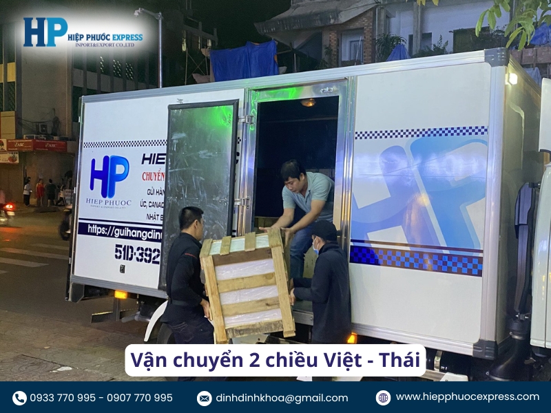 Hiệp Phước Express nhận vận chuyển 2 chiều Việt - Thái