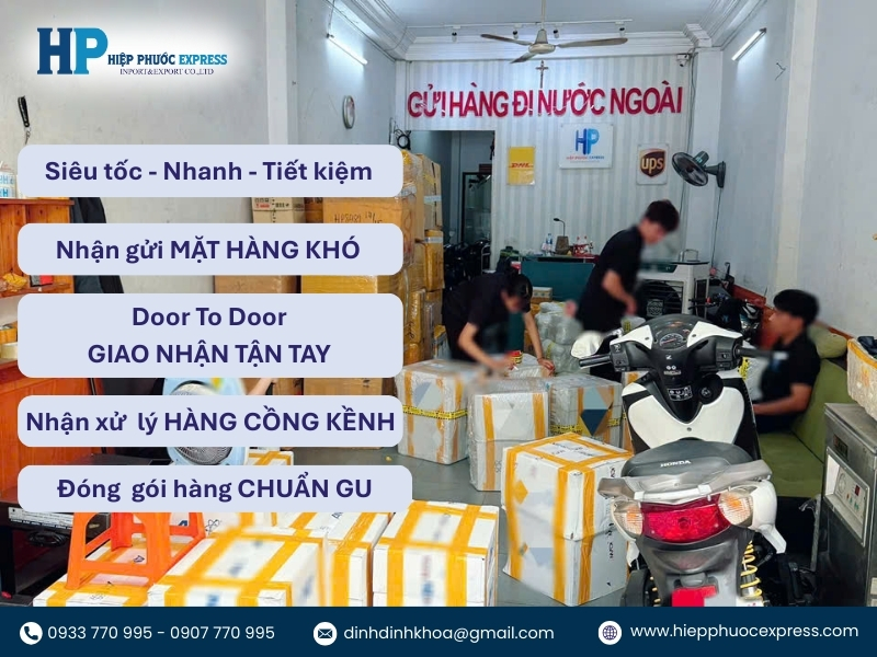 Những lý do nên ship hàng đi Thái Lan tại Hiệp Phước Express