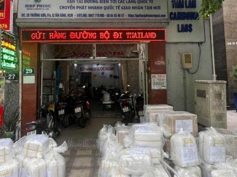 Hiệp Phước Express nhận gửi hàng đi Thái Lan