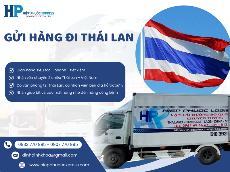 gửi hàng đi thái lan
