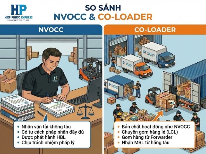 NVOCC và Co-loader