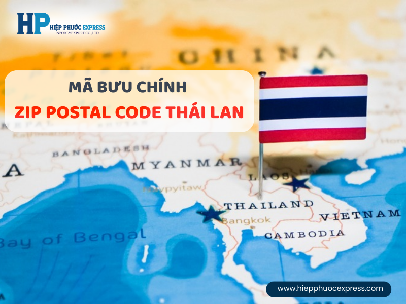 Mã bữu chính Zip Code Thái Lan