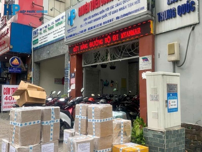 Công ty vận chuyển hàng đi Myanmar
