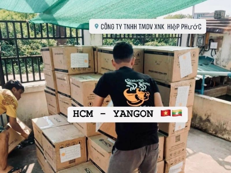 Gửi hàng đi các tỉnh Myanmar
