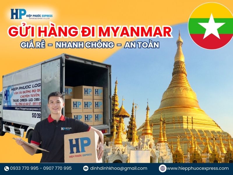 gửi hàng đi myanmar