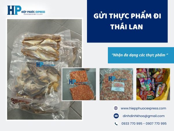 Gửi thực phẩm đi Thái Lan