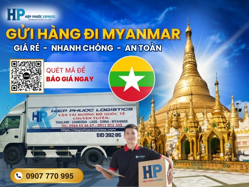 Gửi hàng đi Myanmar